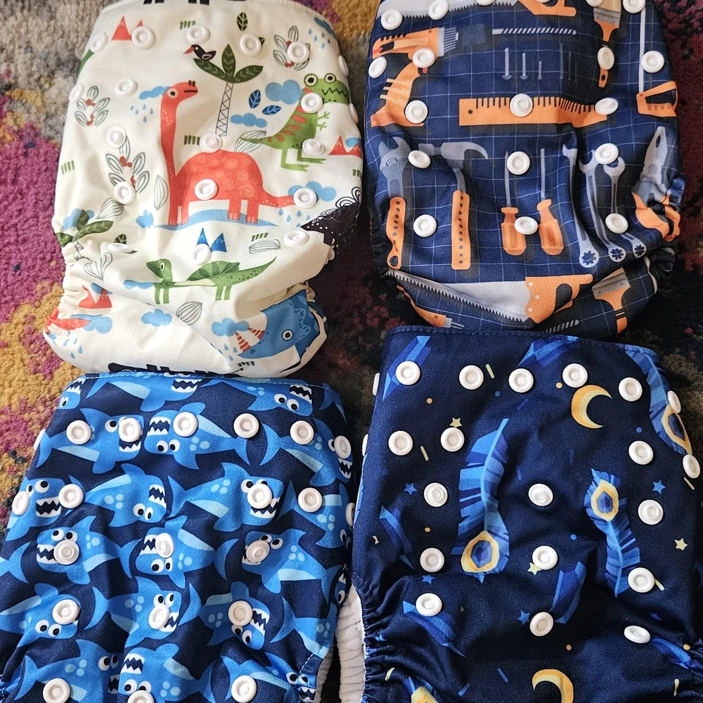Colorful Pocket Cloth Diapers